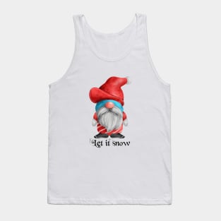 Let it snow gnome Tank Top